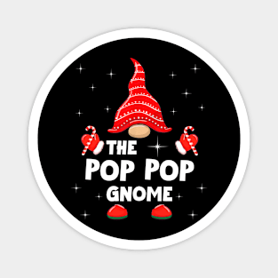 The Pop Pop Gnome Matching Family Christmas Pajama Magnet